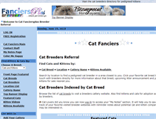 Tablet Screenshot of fanciersplus.com